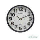 Gwen & Gilly Wall Clock 11-12in Analog Sweep Mechanism Easy Read Numbers
