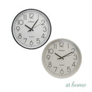 Gwen & Gilly Wall Clock 11-12in Analog Sweep Mechanism Easy Read Numbers