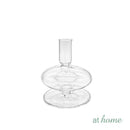 Tobias & Tyrese Tall Glass Tapered Candle Holder — Essential