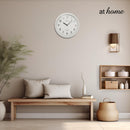 Gabby & Gigi or Gidi Wall Clocks 10-12in Analog Sweep Mechanism Minimalist Design