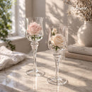 Tessa & Tilda or Tasha Clear Glass Multipurpose Candleholder — Essential
