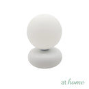 Xue or Xun and Xui Ceramic & Glass Ball Shade Table Lamp