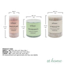 Wieldy Wellness Scented Pillar Candle