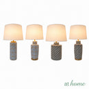 Yovani & Yui Ceramic Table Lamp Mediterranean Design — Deluxe Pieces