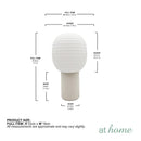 Waylon & Wrenly Ceramic or Wylder Cement Glass Shades Table Lamp