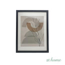 Veda & Valentine Wall Frames Art Deco Abstract Illustration — Ready To Hang