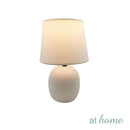 Zayvion Table Lamp Textured Ceramic Minimalist Design