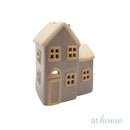 Yeol Tealight Candle Holder Stoneware Miniature House