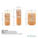Wishes & Dreams Scented Pillar Candle Smokeless Home Aroma  — Essential