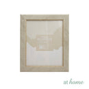 Rana & Rein Photo Frames Faux Wood Classic Ribbed Pattern Design — 5x7 or 8x10