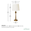 Ging Metal Table Lamp — Deluxe Pieces