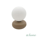 Xue or Xun and Xui Ceramic & Glass Ball Shade Table Lamp