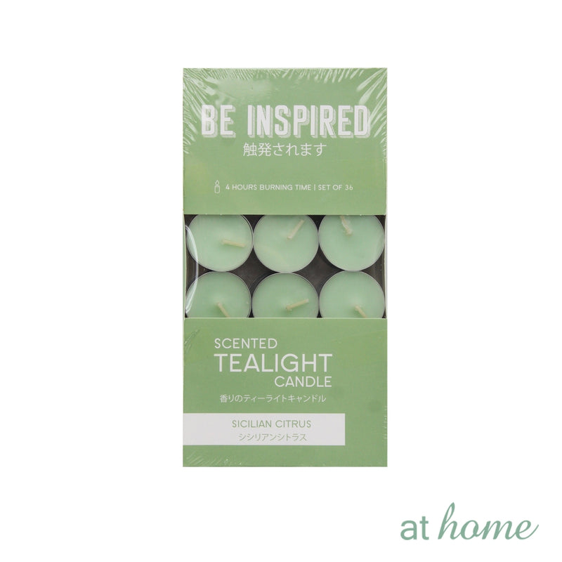 Tealight Candle Tia Scented Candles 4hrs Burning Time Set of 10s or 36s Long Lasting For Oil Burner