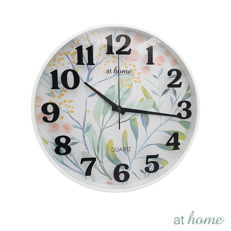 Eden or Eva Wall Clock 12" Analog Sweep Mechanism