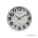 Gabby & Gigi or Gidi Wall Clocks 10-12in Analog Sweep Mechanism Minimalist Design
