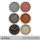 Wolfe/Wilton/Woods/Wisdom Wall Clock