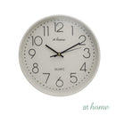 Gwen & Gilly Wall Clock 11-12in Analog Sweep Mechanism Easy Read Numbers