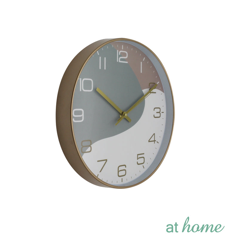 Pastel Three Tone 10" & 12" Wall Clock