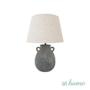 Zadie & Zinnia or Zylia Ceramic Table Lamp Terracotta Finish — Deluxe Pieces