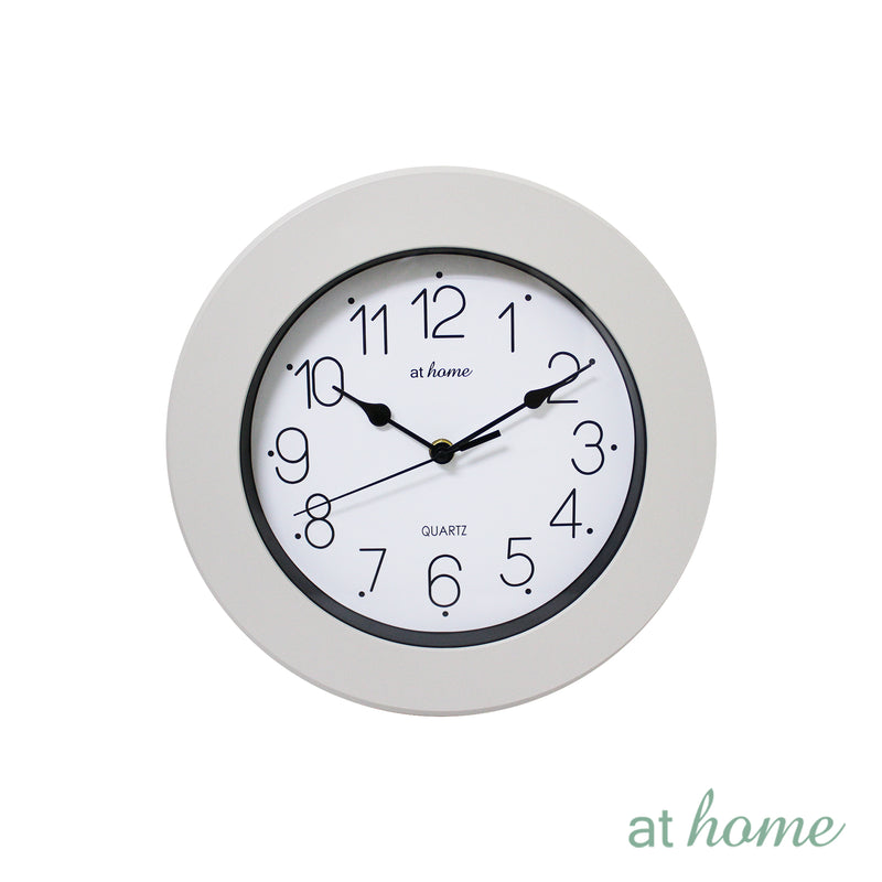 Just Home 12" Wall Clock