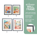 Villie & Venice Wall Frame Art Decoration Gallery Vibrant Illustration — Ready To Hang