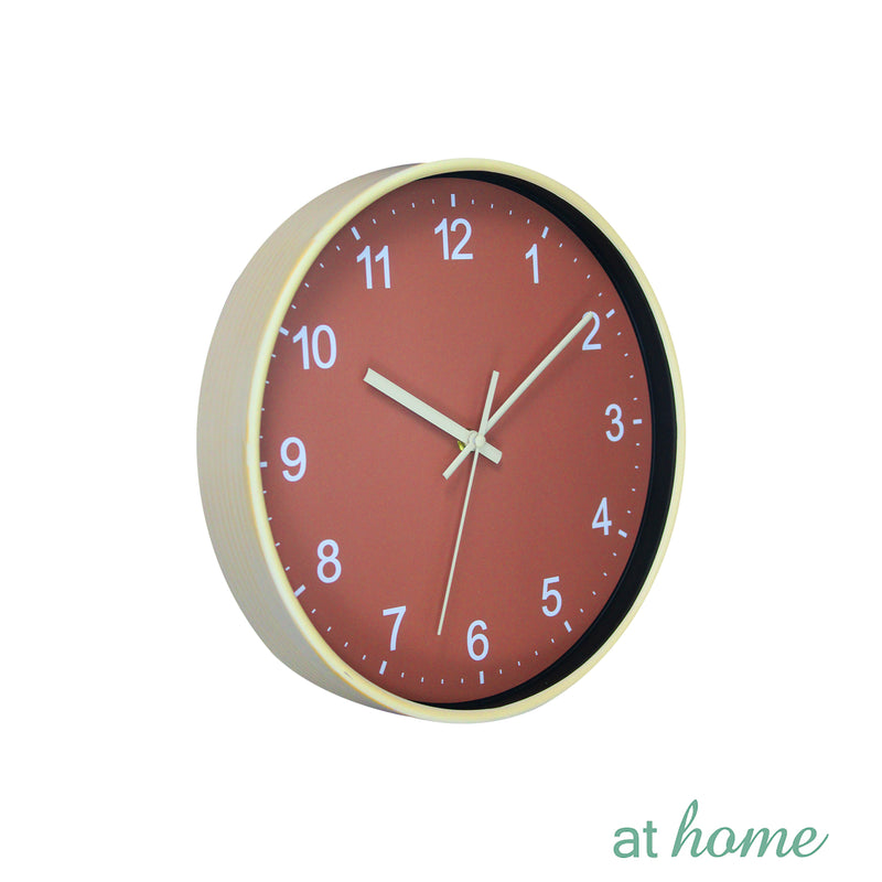 Pastel Three Tone 10" & 12" Wall Clock