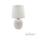 Zayvion Table Lamp Textured Ceramic Minimalist Design