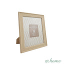 Raya & Risa Photo Frames Faux Wood Classic Rattan Design