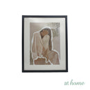 Veda & Valentine Wall Frames Art Deco Abstract Illustration — Ready To Hang
