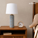 Yovani & Yui Ceramic Table Lamp Mediterranean Design — Deluxe Pieces