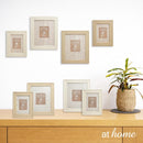 Raya & Risa Photo Frames Faux Wood Classic Rattan Design