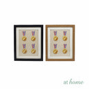 Jake Medal Frame 4 Medals Slot Wall Hanging Display — Essential