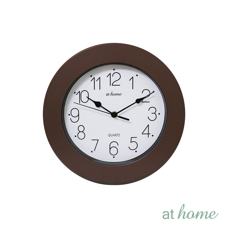 Just Home 12" Wall Clock