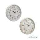 Gabby & Gigi or Gidi Wall Clocks 10-12in Analog Sweep Mechanism Minimalist Design