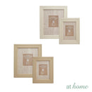 Raya & Risa Photo Frames Faux Wood Classic Rattan Design