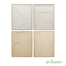 Wesly Wall Art 3D Wood Geometric Abstract Modern Design — Ready to Hang