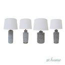Yovani & Yui Ceramic Table Lamp Mediterranean Design — Deluxe Pieces
