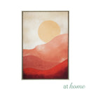 Deluxe Sunlit Valley Canvas Art