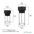 Grasia Metal Plant Stand Flower Pot Holder