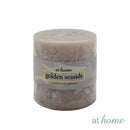 Coastal Waves Scented Pillar Candle