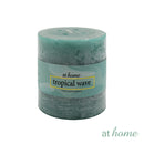 Coastal Waves Scented Pillar Candle
