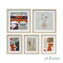 Set of 5 Aegean Earth Tone Wall Frame