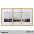 Aegean City Life Wall Frame Set of 3