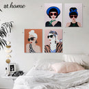 June Canvas Art Set of 2