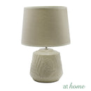 Zephyr Ceramic Table Lamp Linen Shade