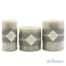 Lush Forest Scented Pillar Candle
