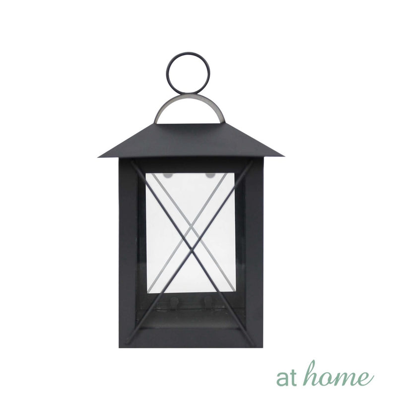 Waylon and William  Metal Lantern