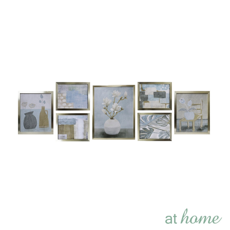 Set of 6 Or 7 Renee Canvas Wall Frame