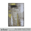 Golden Wheat Deluxe Canvas Frame Wall Art