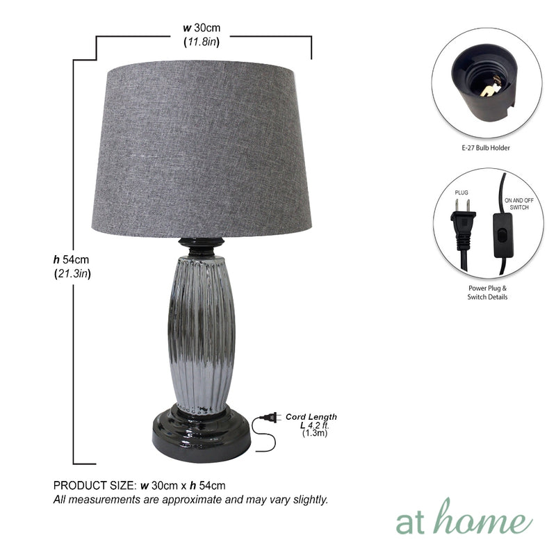 Xeni 21" Metal Table Lamp